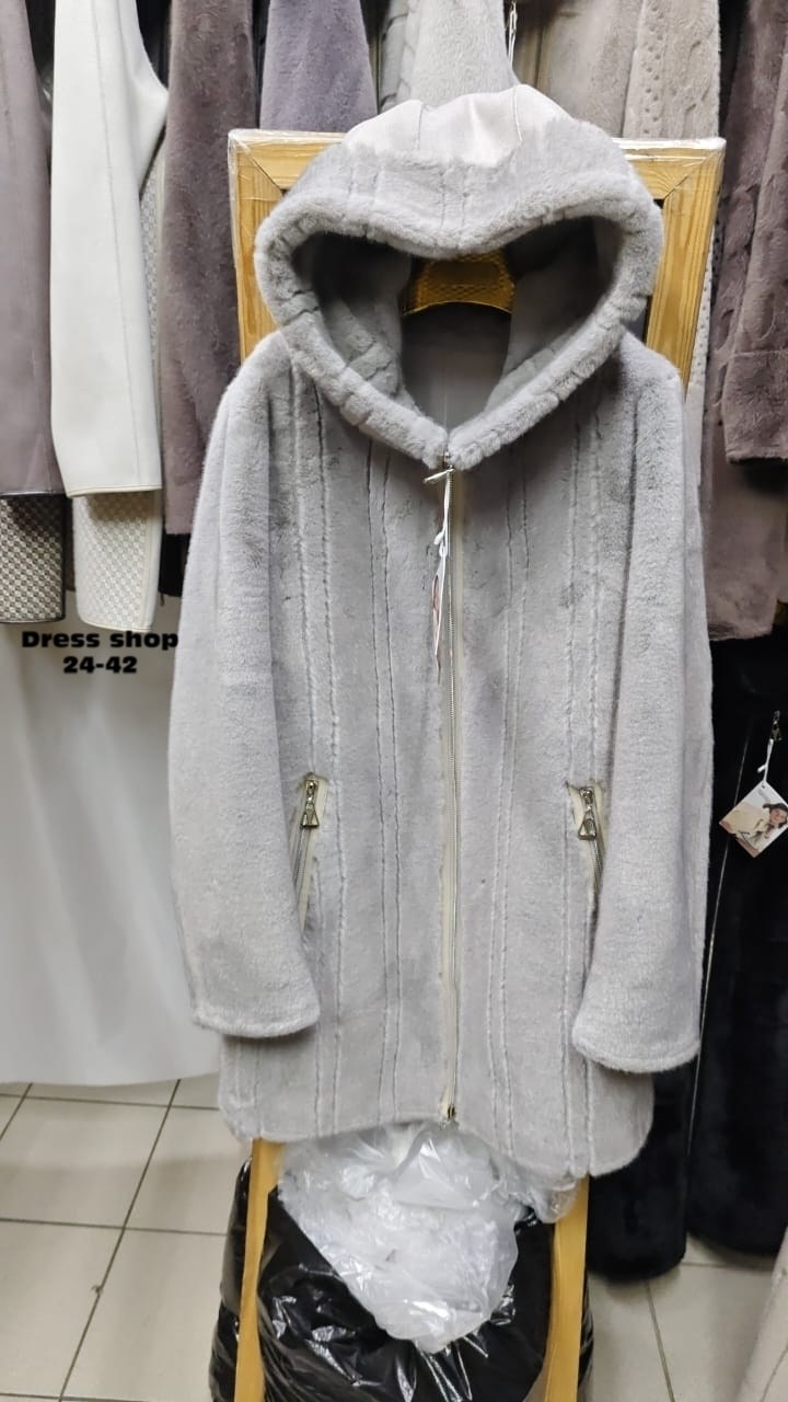 дубленка женская,дубленка двухсторонняя,двусторонняя дубленка,дубленка серая,шуба из мутона