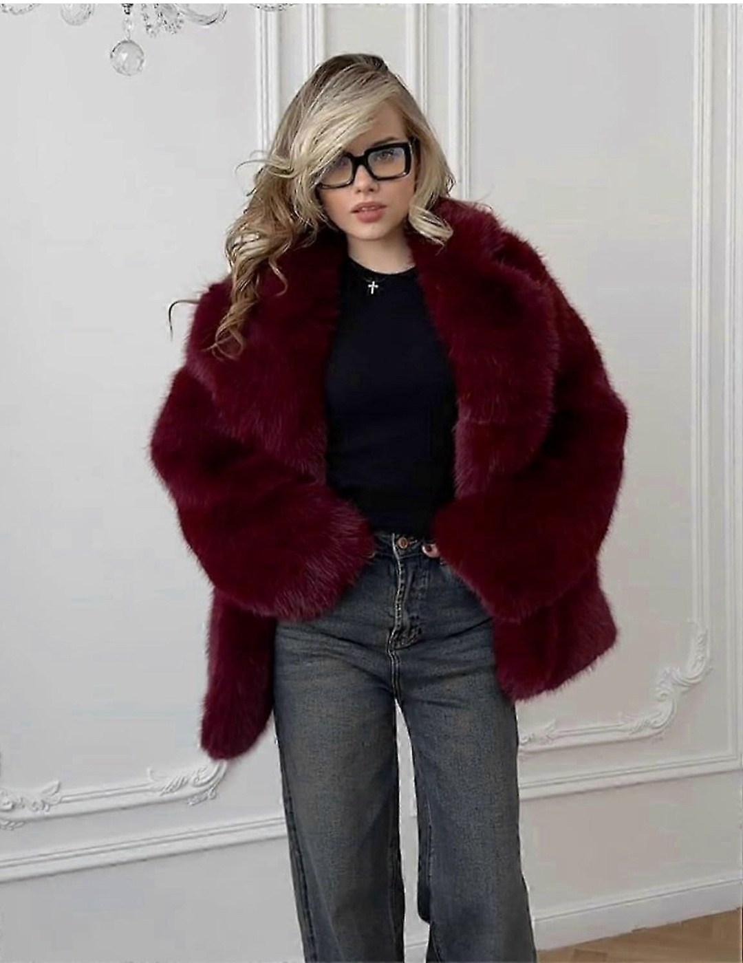 шуба искусственная,женская шуба,бордовая шуба,шуба,шубка