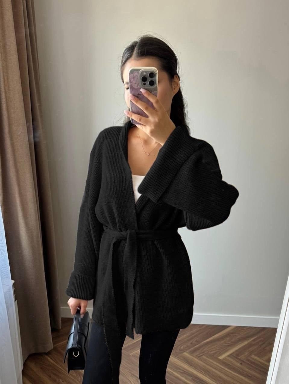 кардиган с поясом,кардиган-кимоно,женский вязаный кардиган,кашемировый кардиган короткий,кардиган