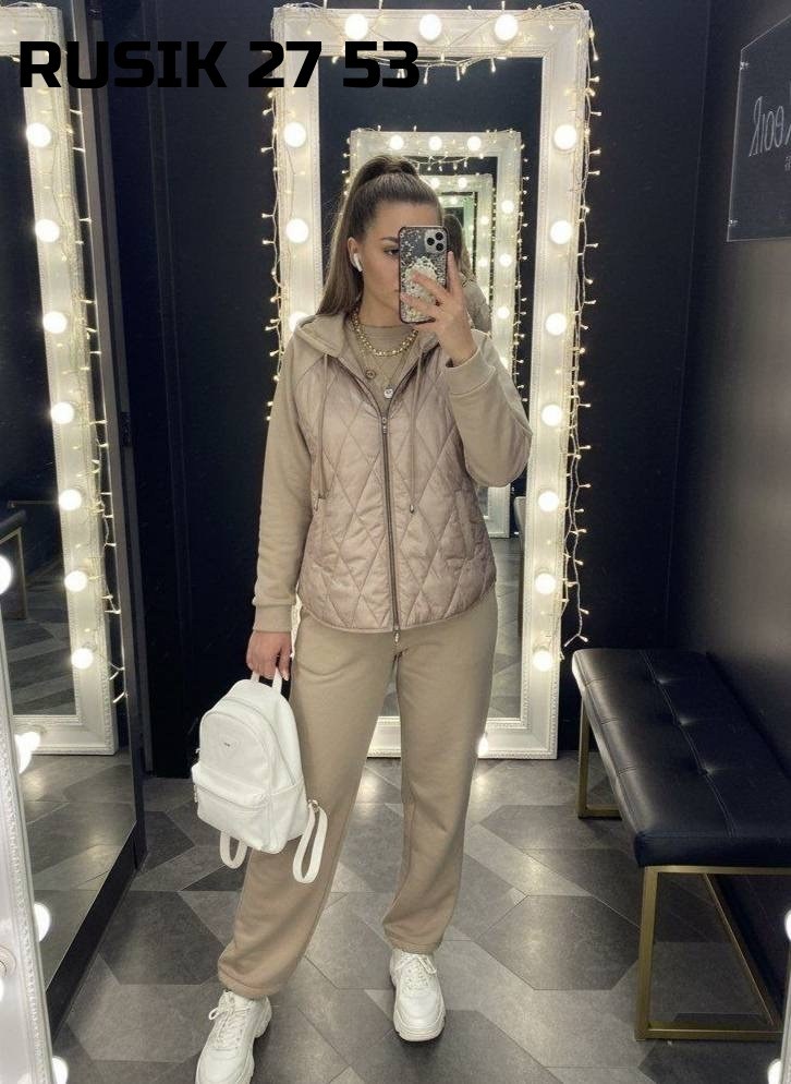 костюм на флисе,костюм женский тройка,костюм женский,костюм женский теплый,женский костюм на флисе