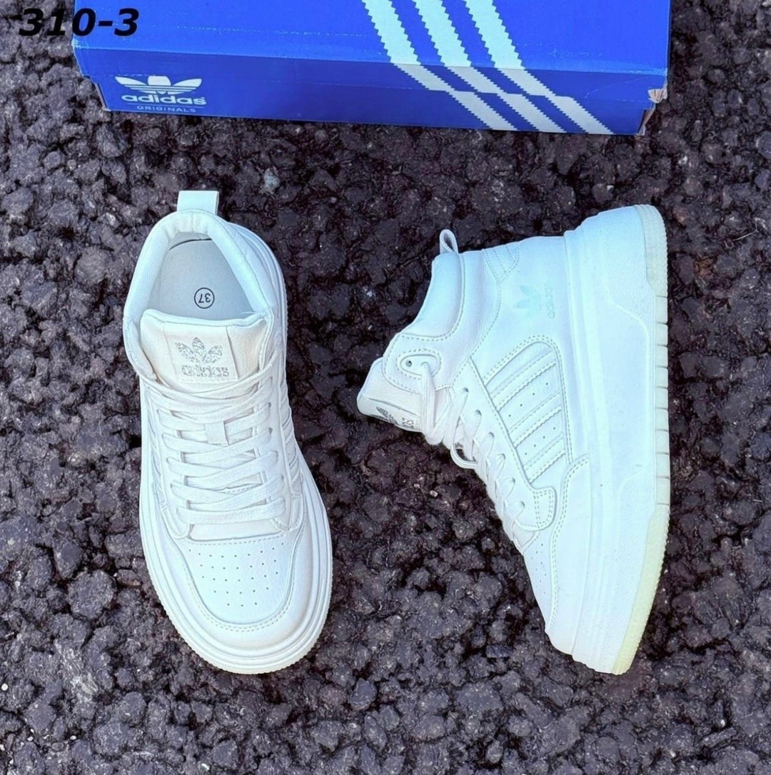 кроссовки женские adidas,,кроссовки adidas,кроссовки женские,женские кроссовки зима 8542-6 белые