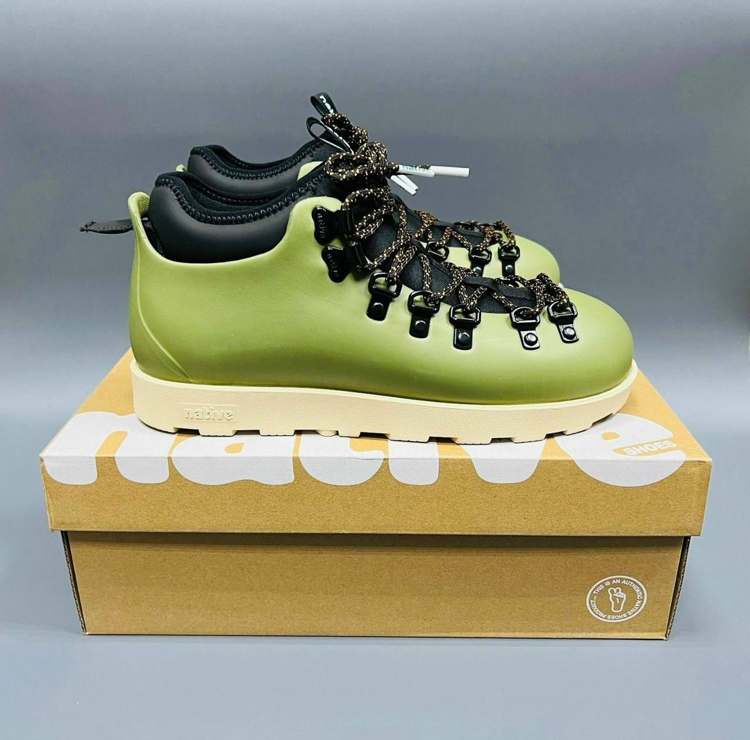 native ботинки,зимние кроссовки native fitzsimmons green,ботинки native зелёный зима,ботинки мужские native fitzsimmons зеленые 8 us,ботинки native fitzsimmons