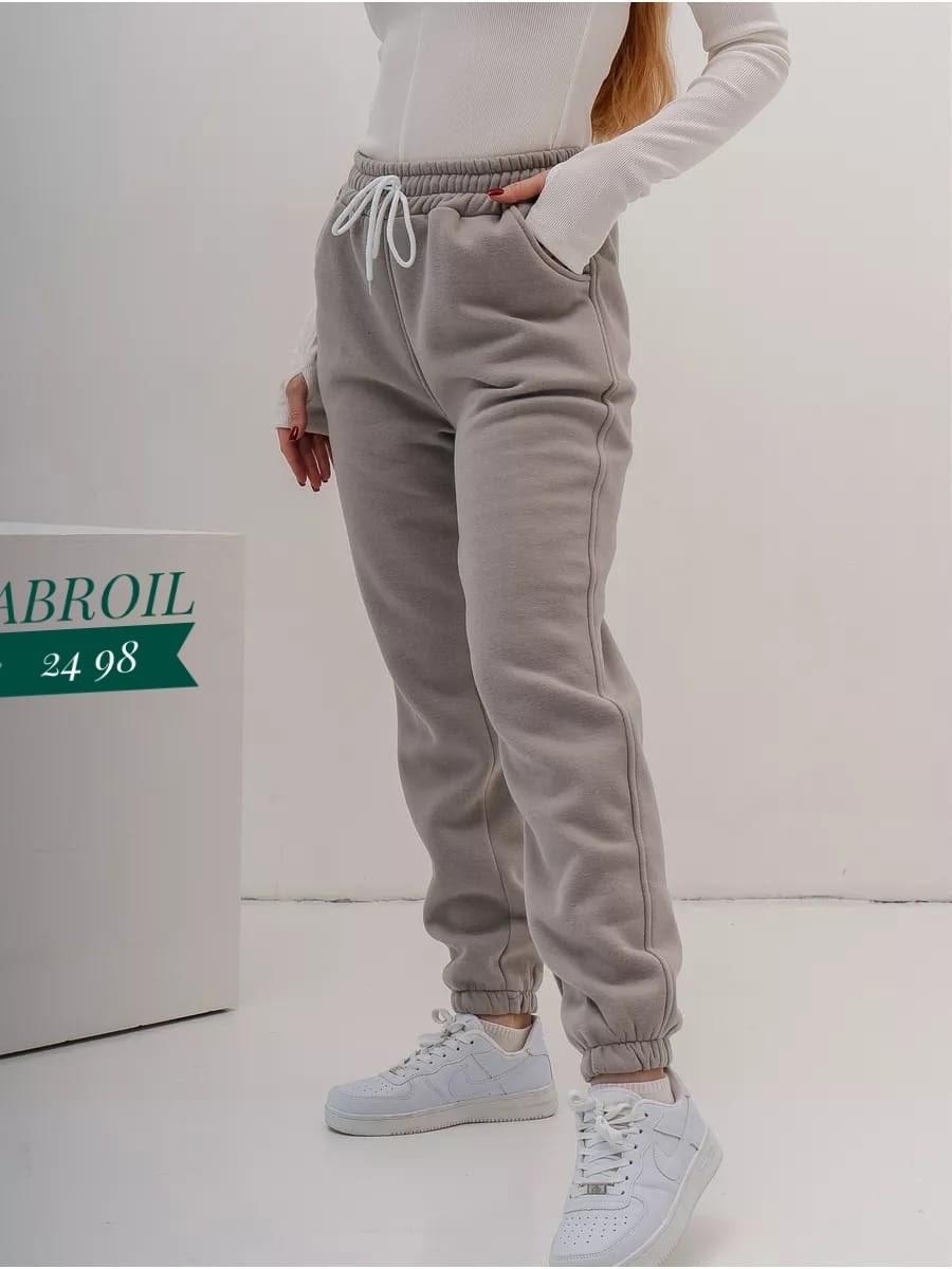 спортивные штаны на флисе,брюки 89603 (светло серый) с начесом теплые костюмные,спортивные штаны флис женские,брюки спортивные на флисе женские,спортивные штаны женские теплые на флисе