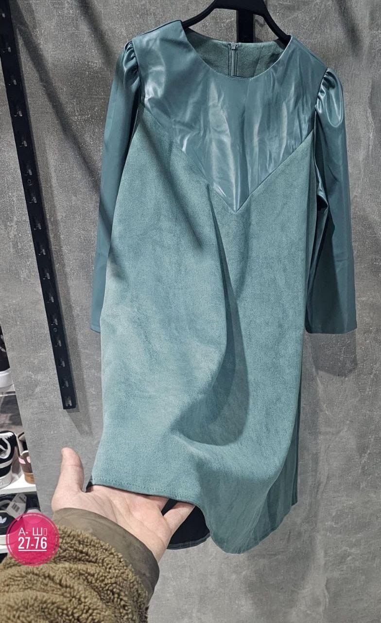 стильное теплое вельветовое платье свободного кроя,платье из замши,платье,замшевое платье,платье из искусственной замши