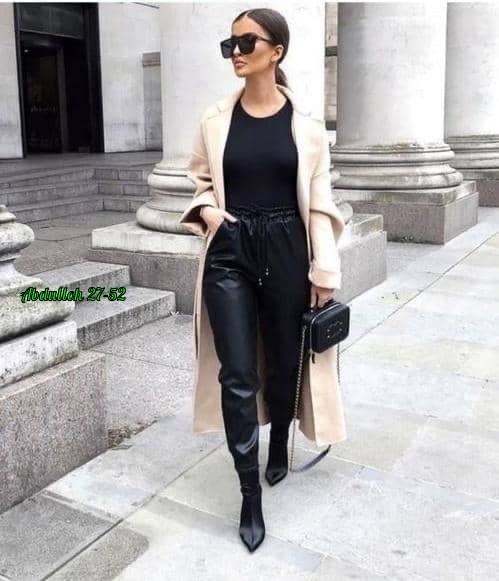 кожаные штаны,брюки из экокожи,кожаные джоггеры,джоггеры женские,брюки из экокожи женские