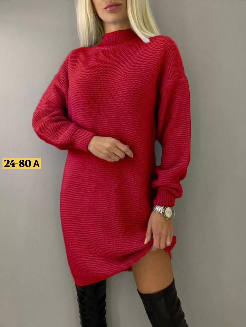 вязаное платье туника,платье вязаное,теплое вязаное платье - туника оверсайз abl&pom,свитер платье,туника женская