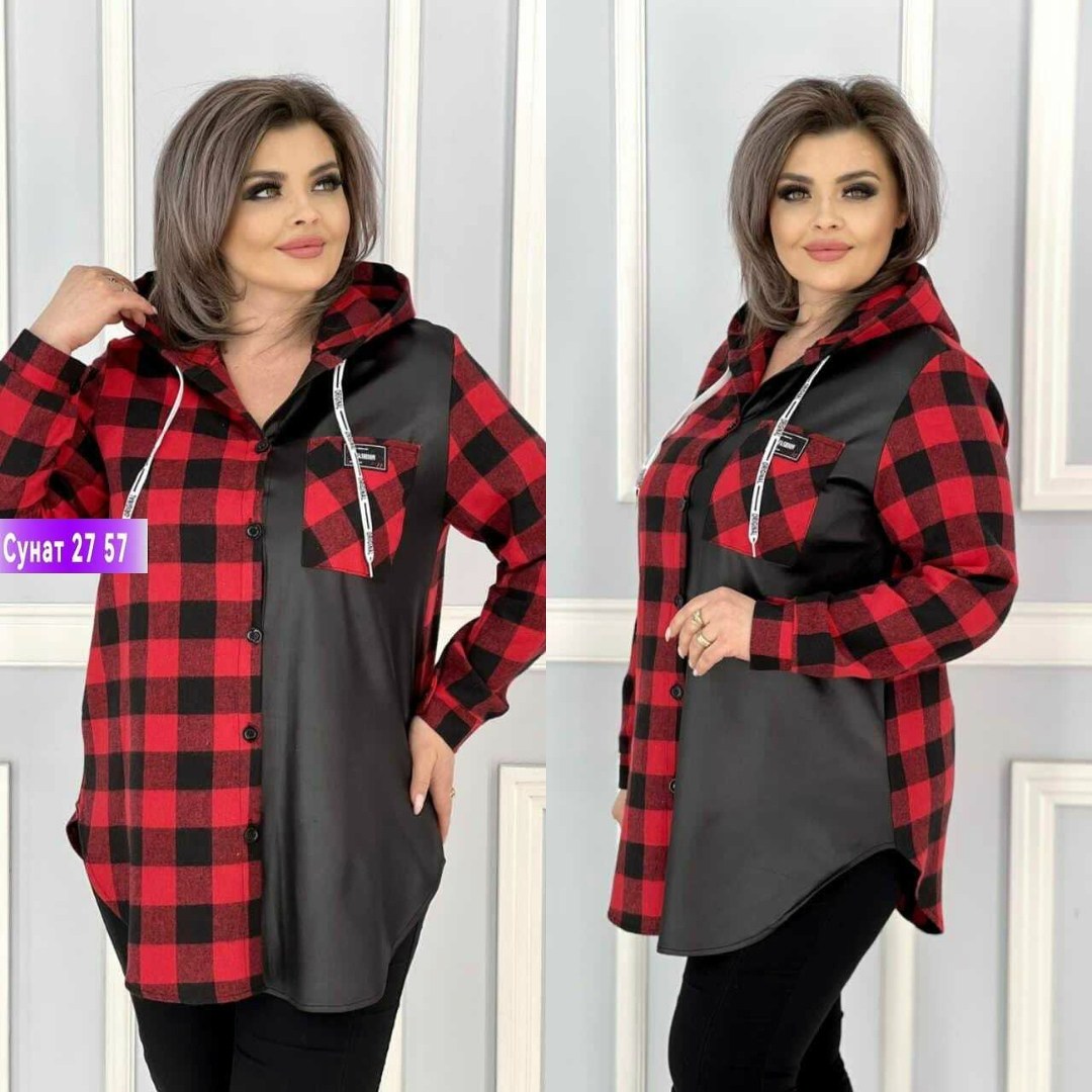 рубашка туника,рубашка туника женская,рубашка теплая в клетку удлиненная,туники белоруссия,рубашка теплая в клетку
