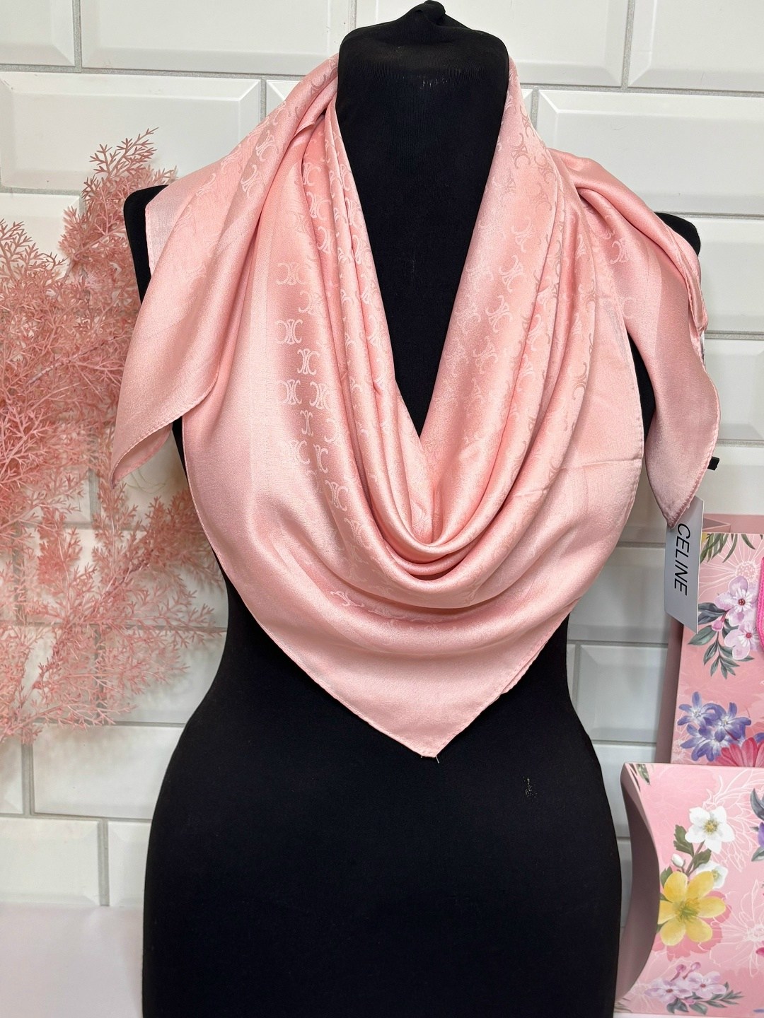 платок женский однотонный,платок женский,платок,платки и шарфы,платок шелковый однотонный