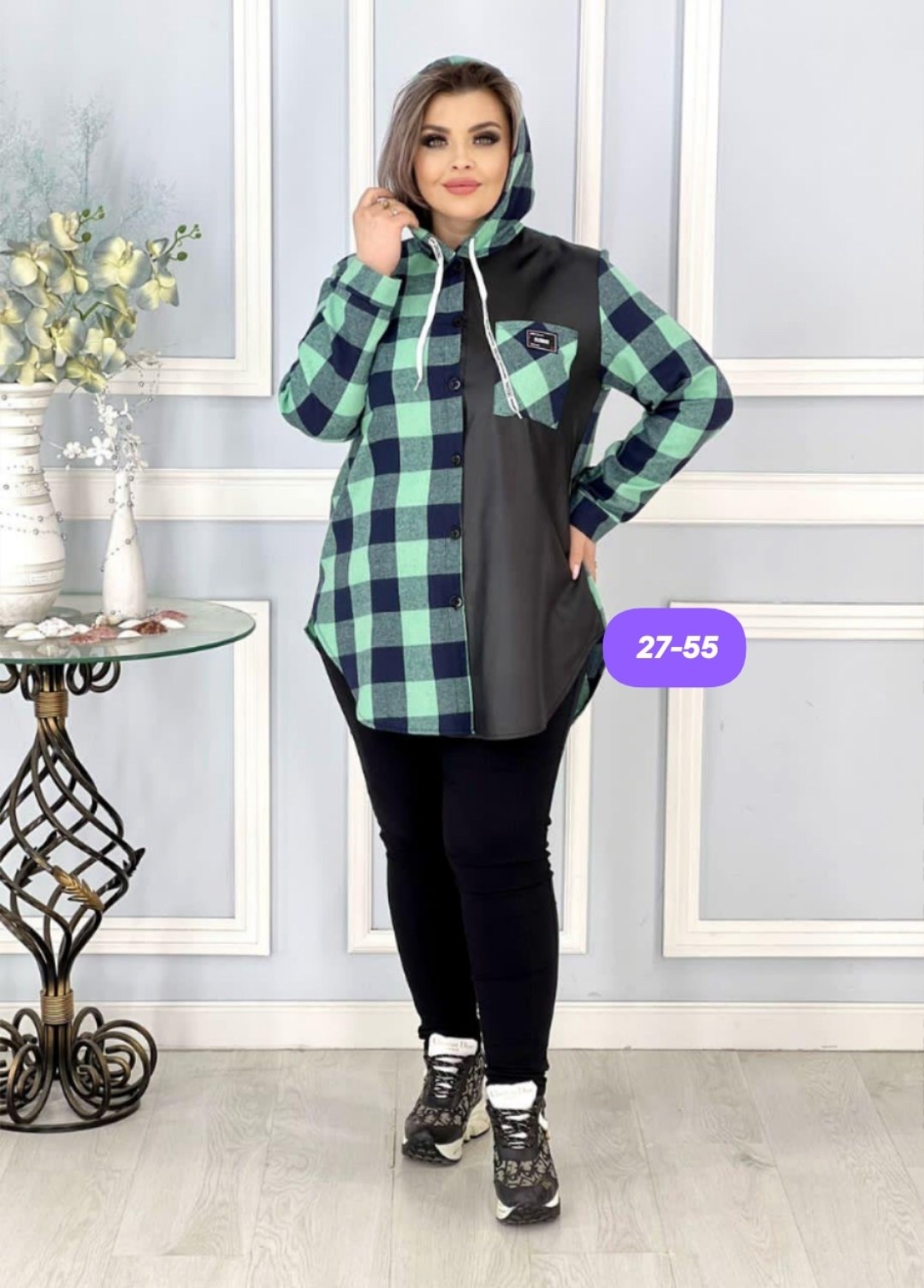 рубашка туника женская,рубашка туника,рубашка теплая в клетку удлиненная,туники белоруссия,рубашка теплая в клетку