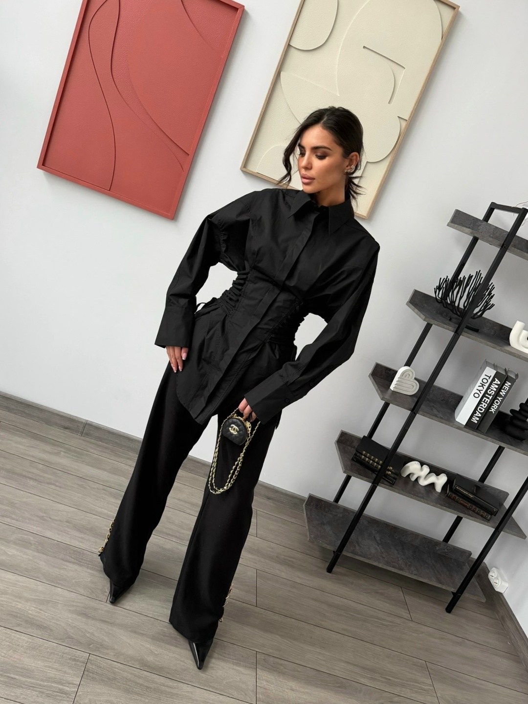 рубашка с корсетом,белая рубашка с корсетом,женская рубашка,белые блузки,блузка модная