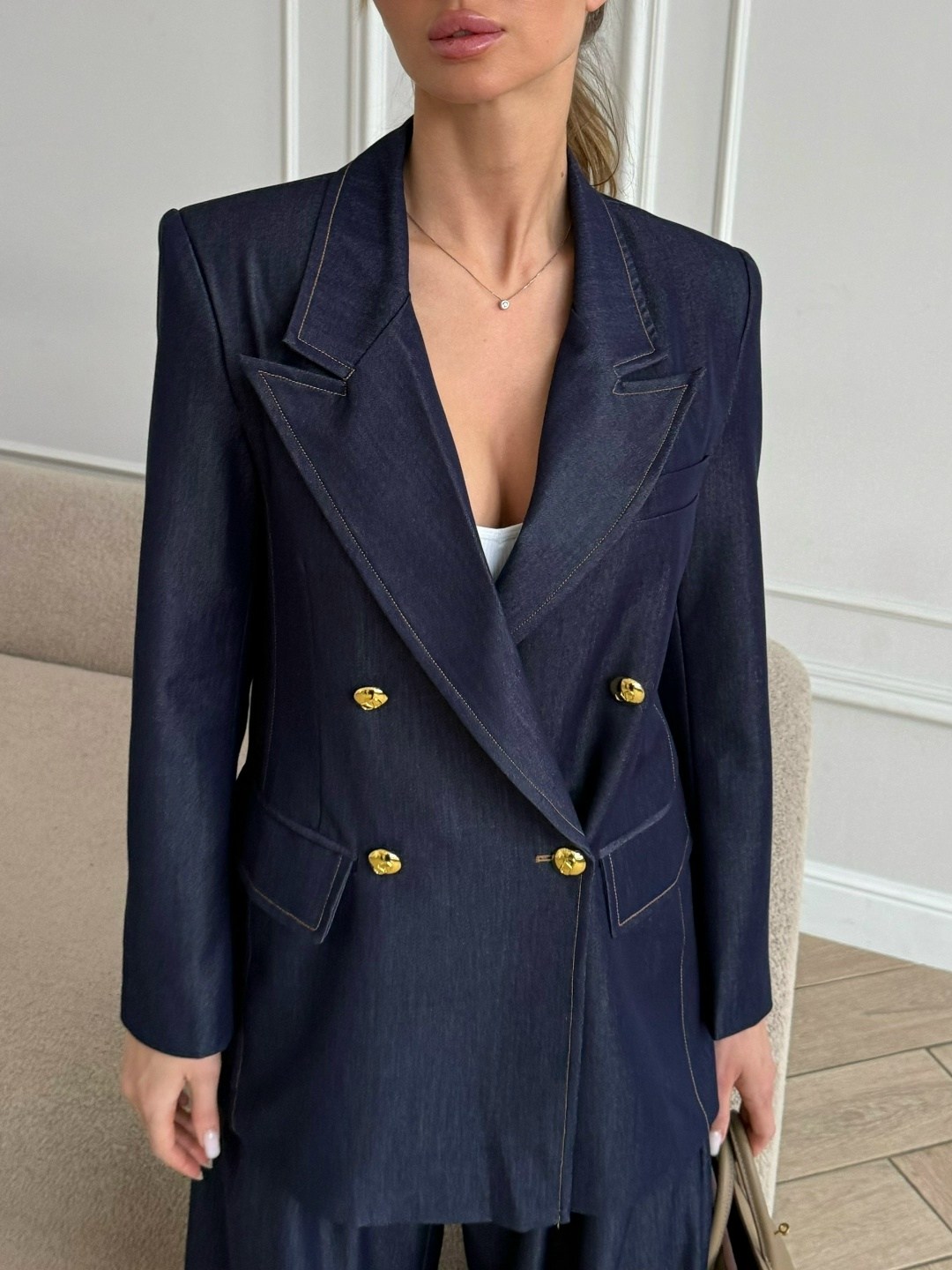 двубортный жакет,пиджак,женский пиджак,жакет,жакет luisa spagnoli синий