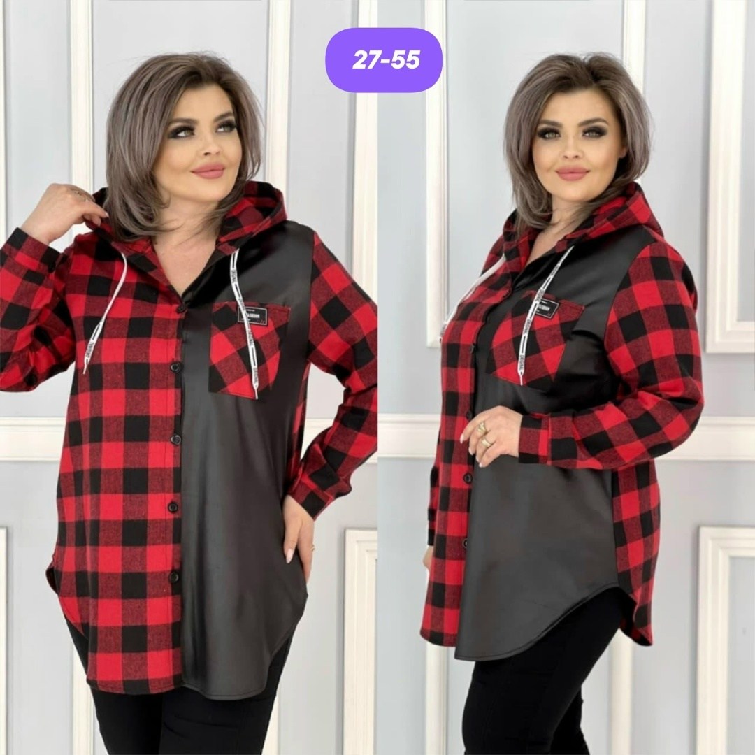 рубашка туника женская,рубашка туника,рубашка теплая в клетку удлиненная,туники белоруссия,рубашка теплая в клетку