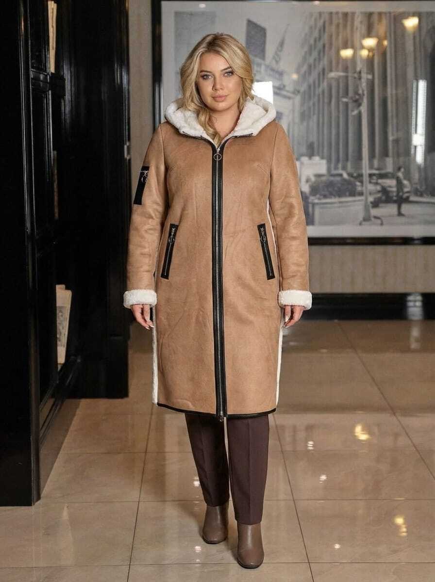 дубленка удлиненная,женская дубленка,длинная дубленка,стильная дубленка,дубленка пальто