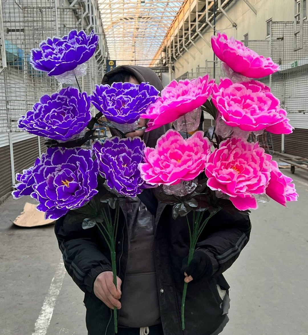 цветок искусственная,пион,пионы пионы,цветы,пиона цветок