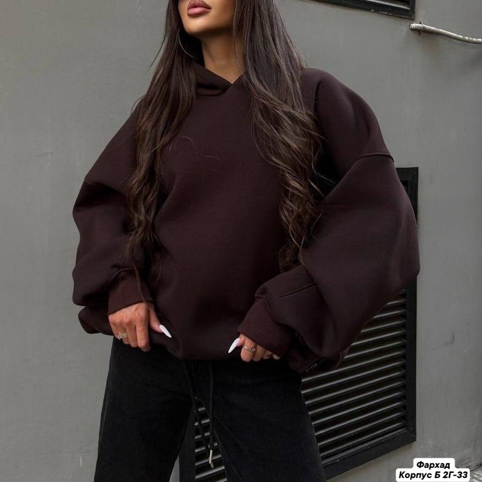 толстовка оверсайз,худи оверсайз,худи оверсайз с капюшоном теплая с начесом,теплое худи женское в шоколадном цвете,худи оверсайз с капюшоном