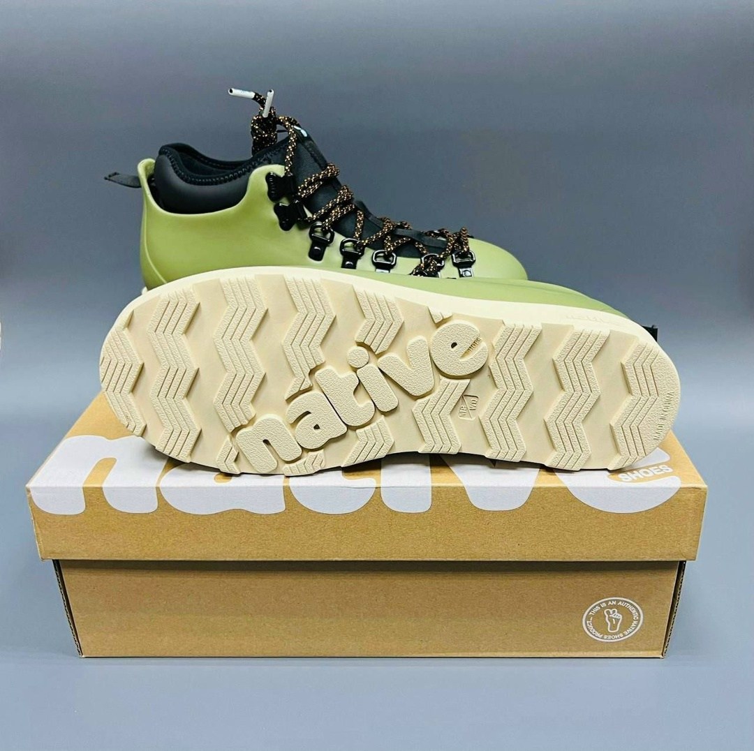 native ботинки,зимние кроссовки native fitzsimmons green,ботинки native зелёный зима,ботинки мужские native fitzsimmons зеленые 8 us,ботинки native fitzsimmons