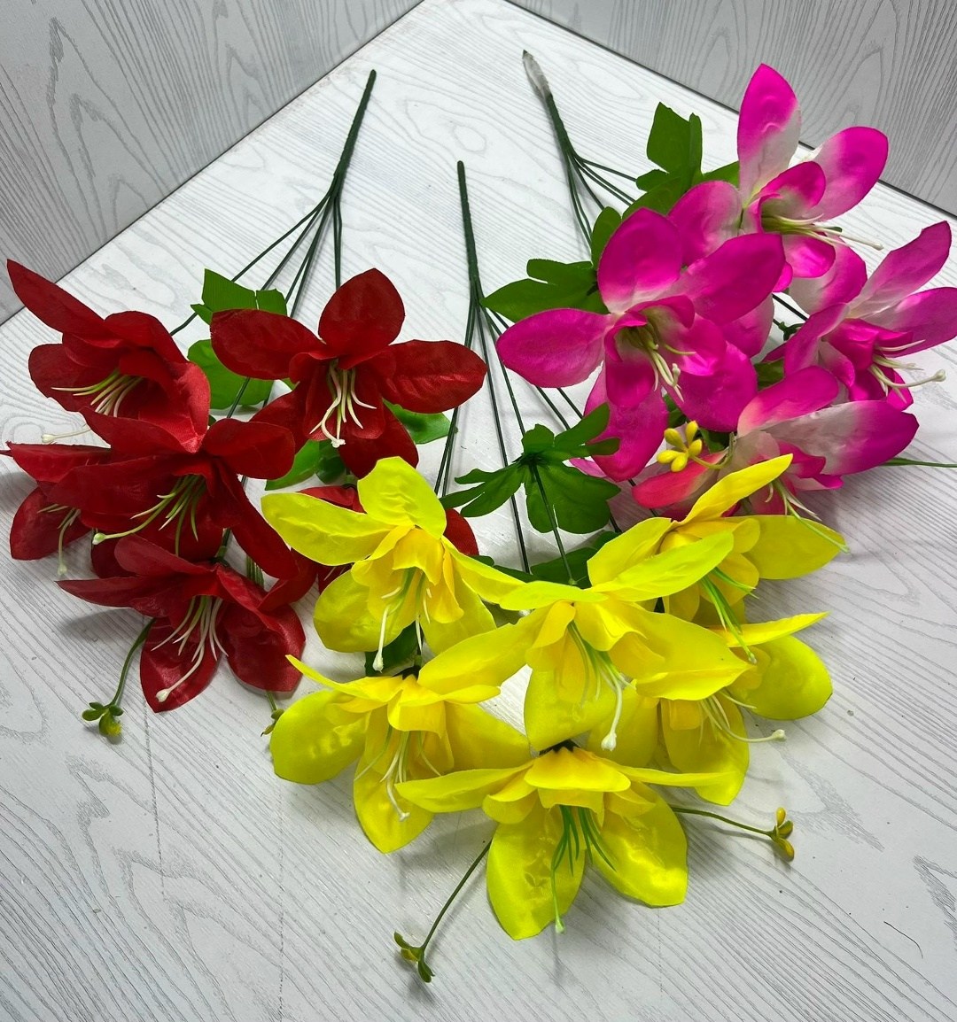 букет лилии,букет,цветы искусственные лилии,цветок искусственная,искусственные лилии