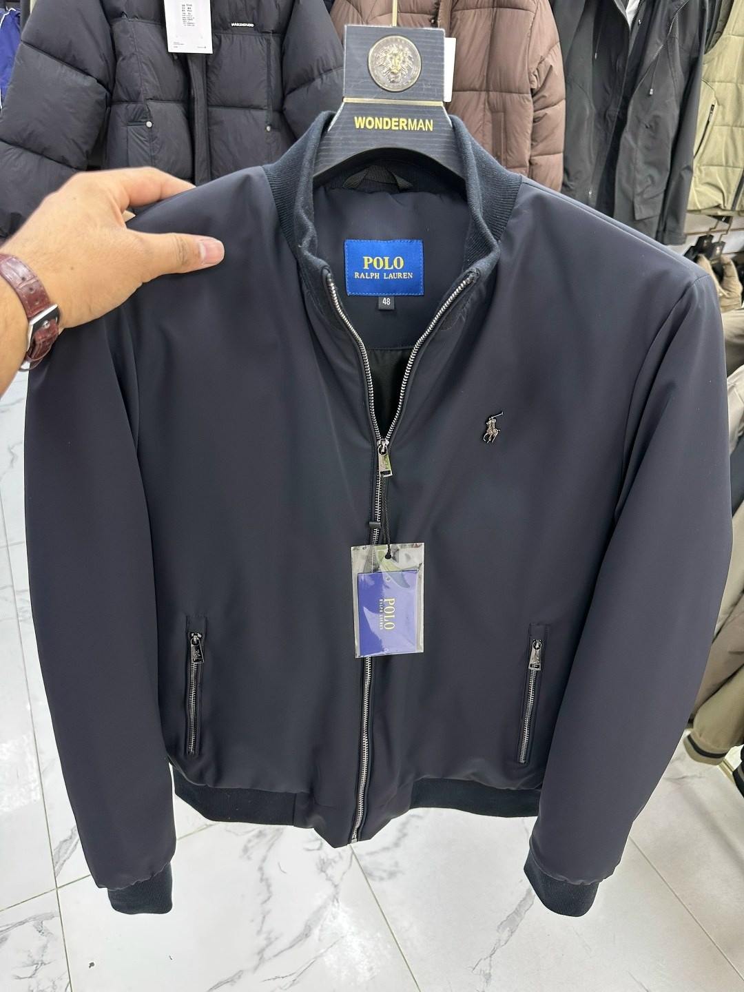 куртка polo ralph lauren,куртка polo модель ''харрингтон'',куртка мужскaя демисезонная,куртка polo,ветровка polo ralph lauren