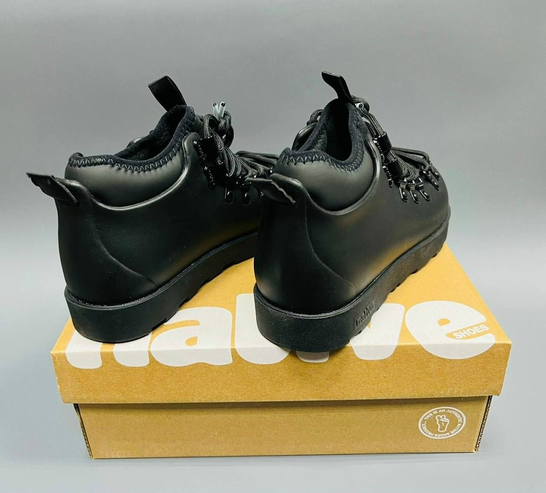 ботинки native,ботинки native fitzsimmons,native ,ботинки native fitzsimmons citylite,ботинки зимние native fitzsimmons citylite bloom jiffy black