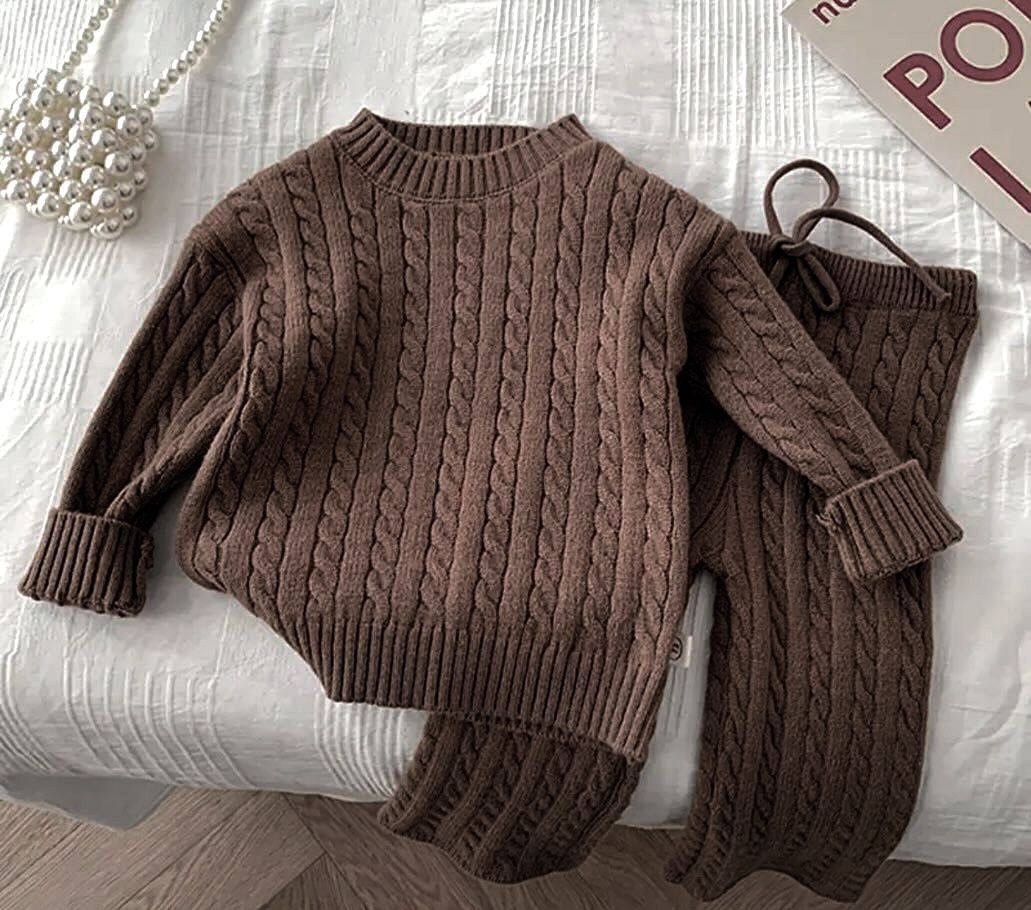 вязаные брюки для девочки,вязаные брюки,детские вязаные брюки,вязаные штаны,комплект вязаный