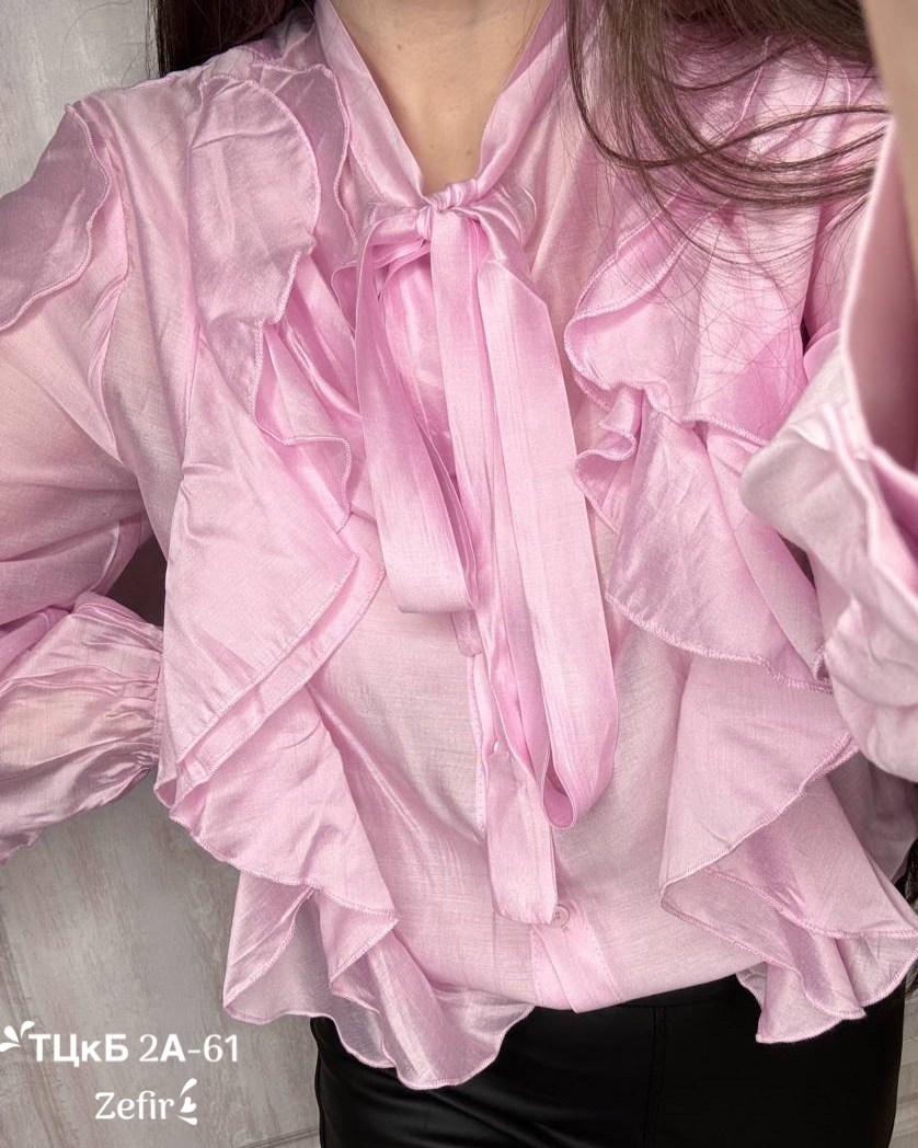блузка с рюшами,блузка из шифона,блузка с оборками,блузка бантом,женская шифоновая блузка