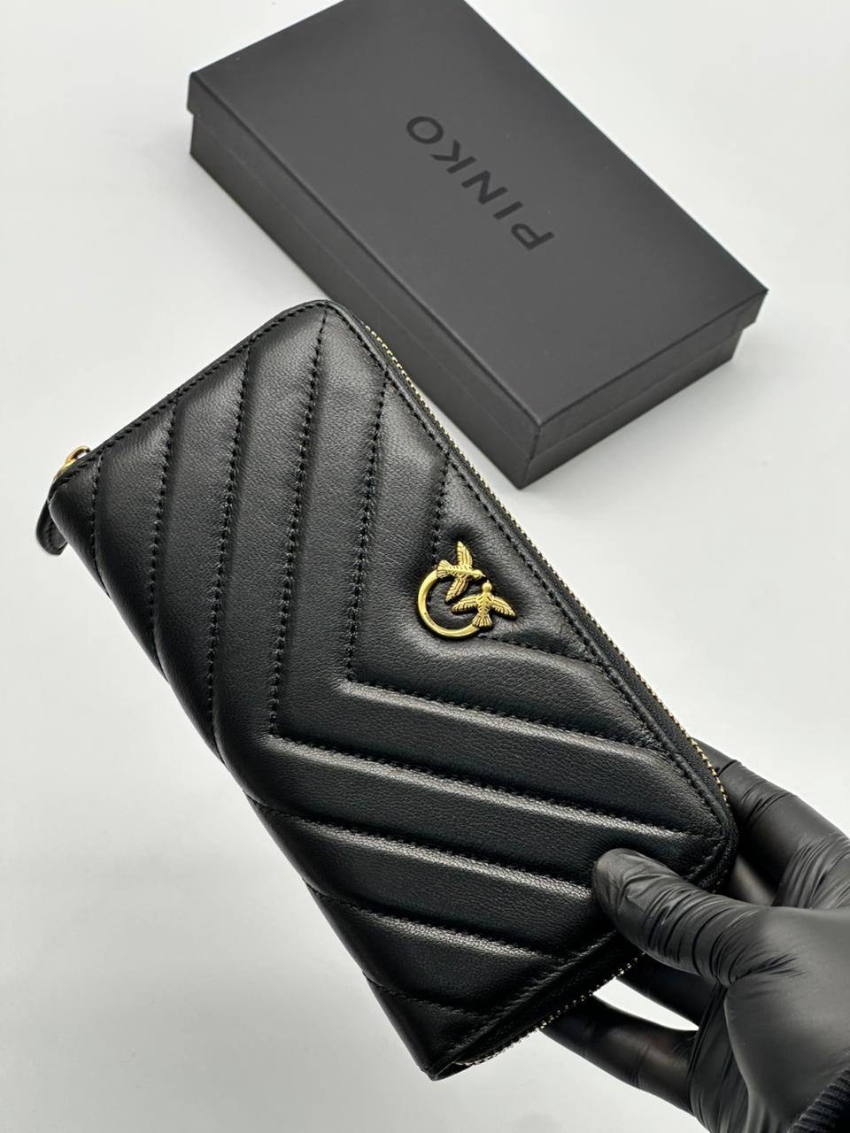 кошелек pinko,женские кошельки,кошелек пинко женский,кошелек женский кожаный,кошелек pinko черный