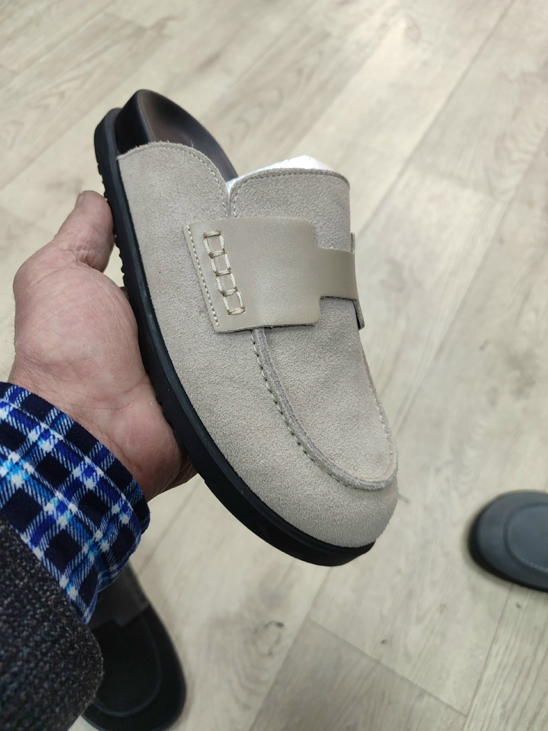 замшевые сабо hermes,женские замшевые мюли hermes go коричневые,,мюли замшевые,сабо замшевые