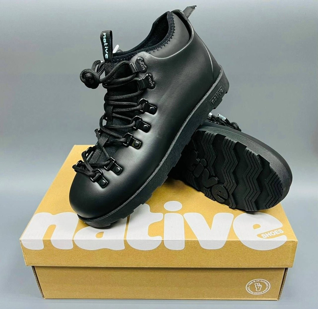 ботинки native,ботинки native fitzsimmons,native ,ботинки native fitzsimmons citylite,ботинки зимние native fitzsimmons citylite bloom jiffy black