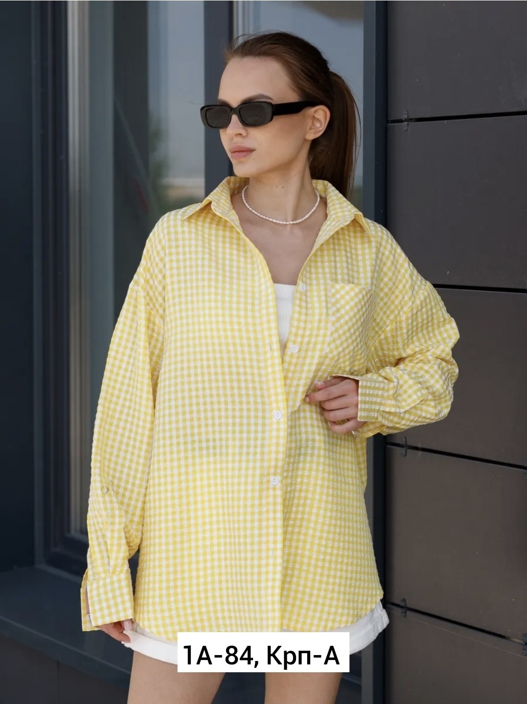 женская рубашка,рубашка в клетку женская,женская рубашка оверсайз клетка,рубашка желтая,оверсайз рубашка