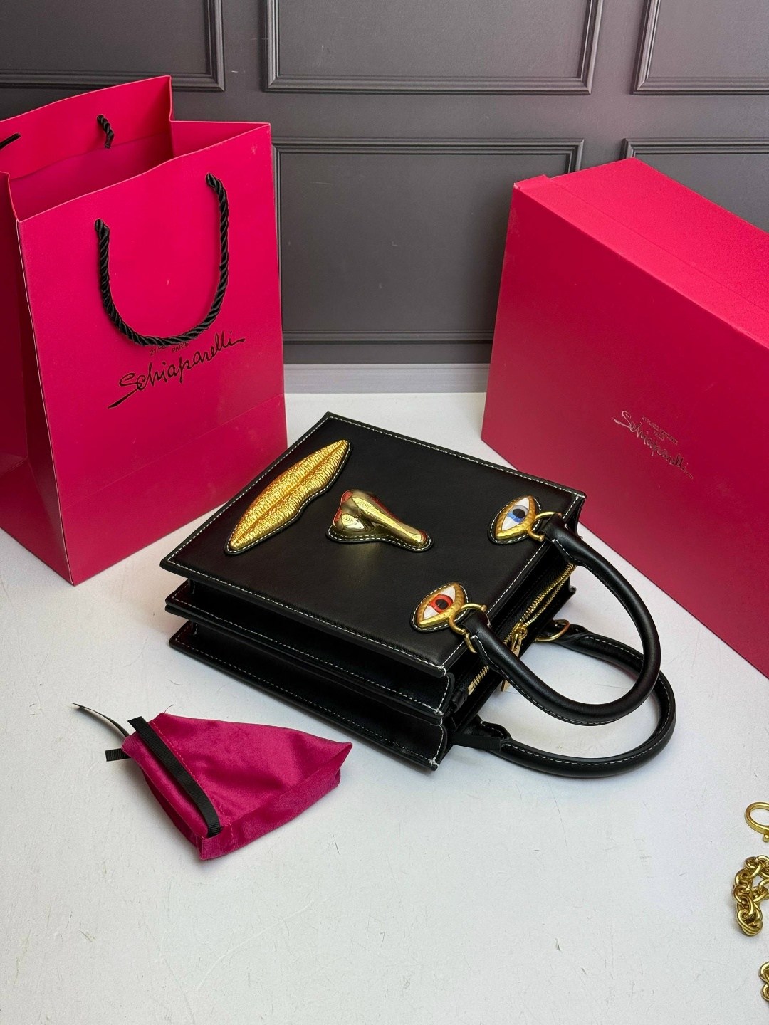 сумка-тоут schiaparelli,сумка schiaparelli,женская сумка schiaparelli,брендовая женская сумка,сумка