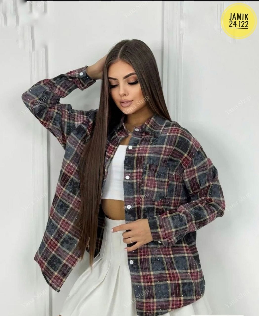 женская свободная рубашка taruxy,рубашка в клетку оверсайз dd moda,женская рубашка в клетку оверсайз,рубашка в клетку фланелевая оверсайз,рубашка женская