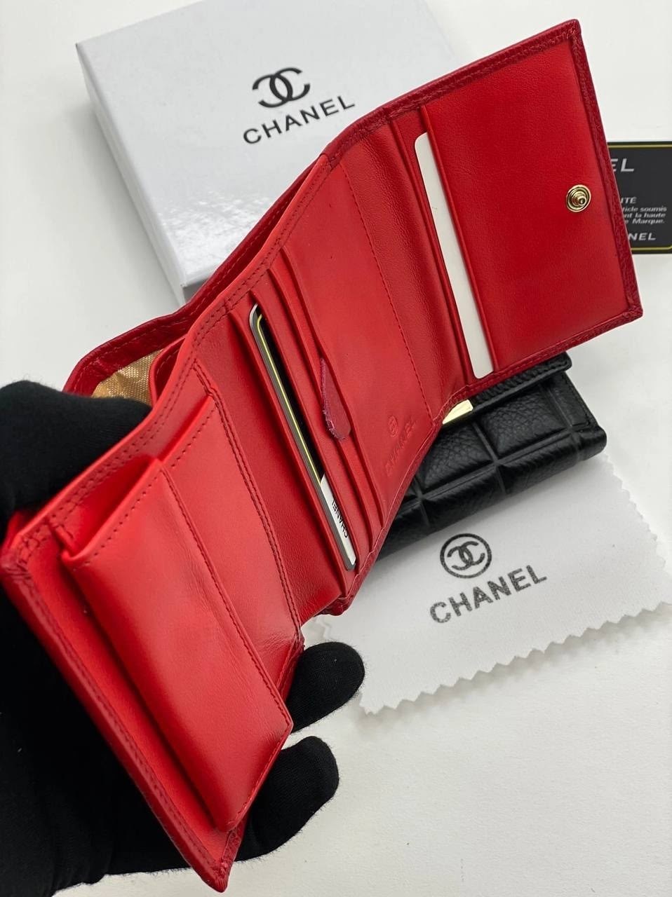 кошелек chanel,женский кошелек chanel,кошелек шанель женский красный,женские кошельки,красный кошелек chanel