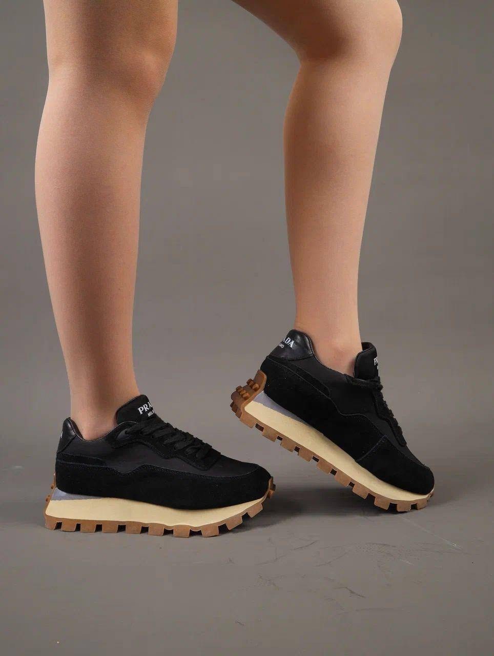 комбинированные кроссовки prada,prada кроссовки,,кроссовки prada женские,кроссовки женскиe