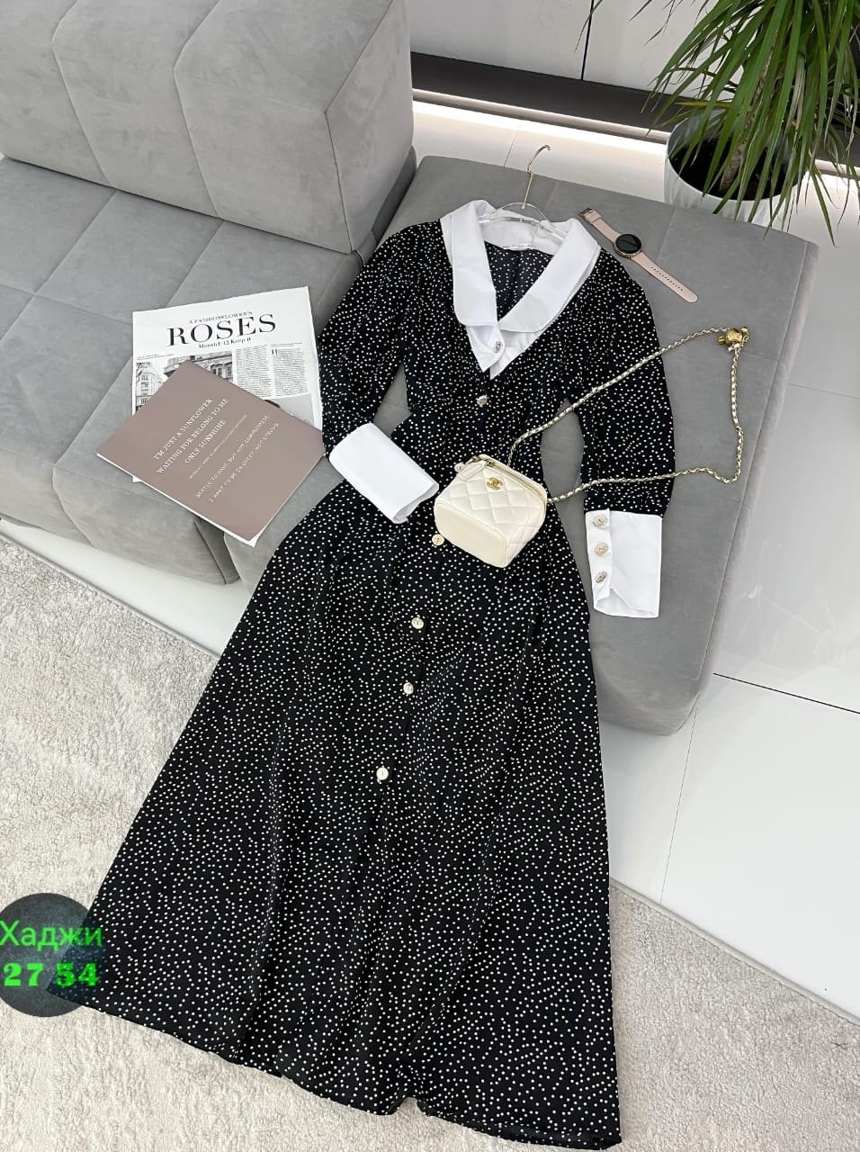 платье с воротником,костюм с платьем женский,платье 👗,женское платье,женское платье миди