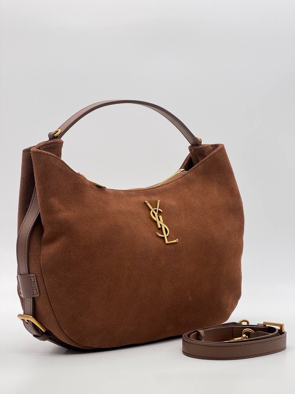 женская замшевая сумка yves saint laurent 37x29 см,кожаная сумка-хобо le 5 à 7 saint laurent коричневый,женская замшевая сумка saint laurent коричневая,yves saint laurent сумка замшевая,замшевая сумка