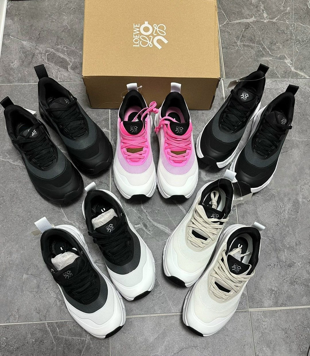 женские кроссовки,кроссовки,кроссовки loewe,кроссовки мода,кроссовки женские брендовые