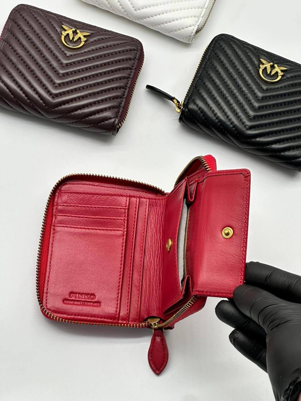 кошелек pinko,кожаный кошелек pinko,кошелек pinko черный,кошелек пинко женский,женские кошельки