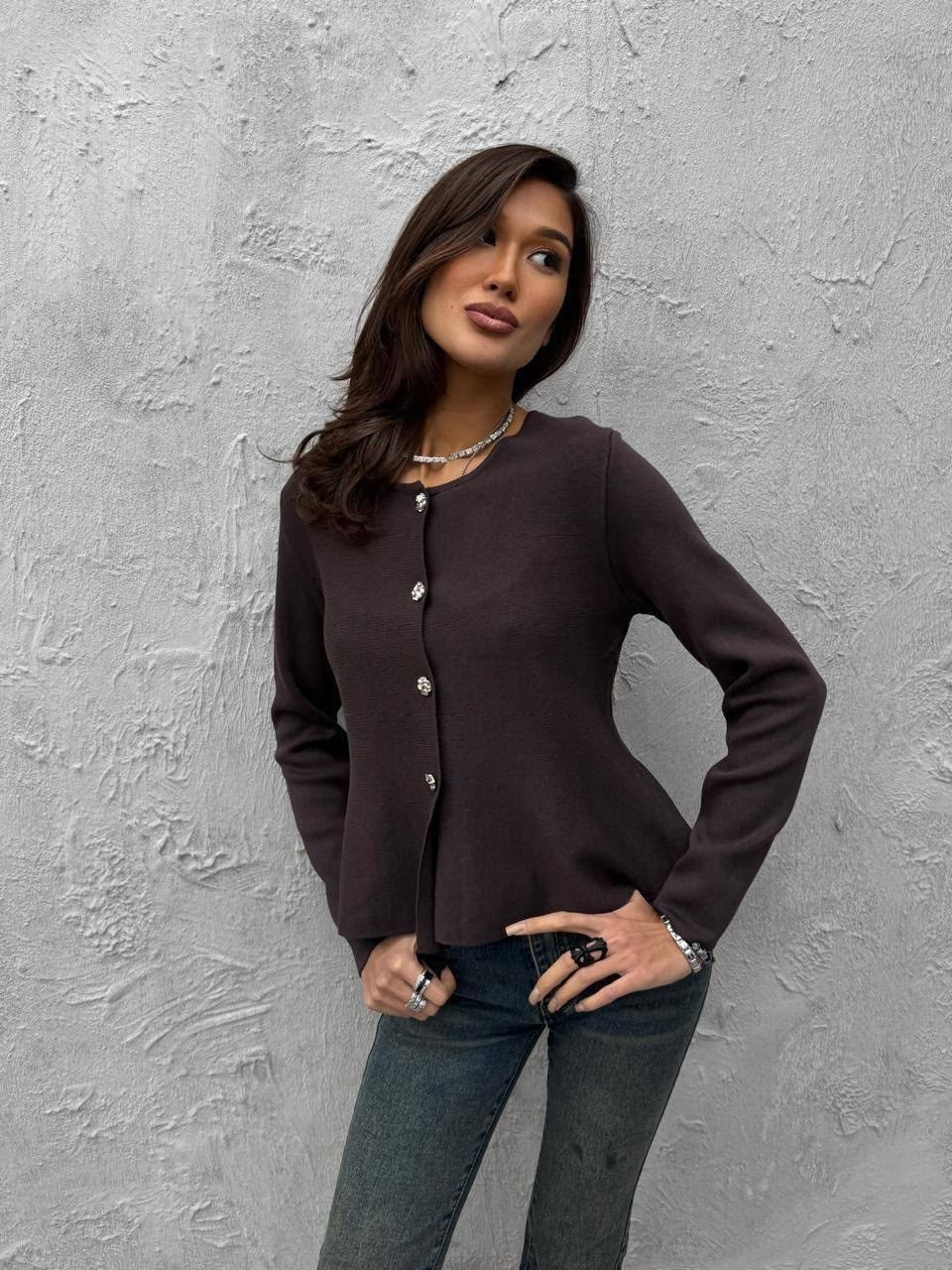 кардиган кофта,женская кофта,модная кофта,кардиган с баской,кардиган на пуговицах кофта