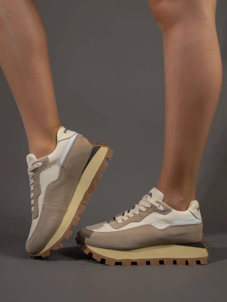 комбинированные кроссовки prada,prada кроссовки,,кроссовки prada женские,кроссовки женскиe