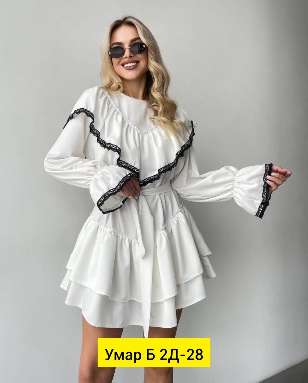 платье с оборками,платье женское белое,платье женское,платье с рюшами,модное платье