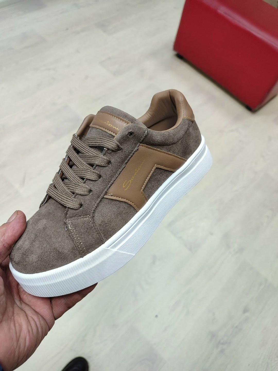 ,кроссовки santoni,мужские кеды,кеды мужские santoni,кеды кожаные