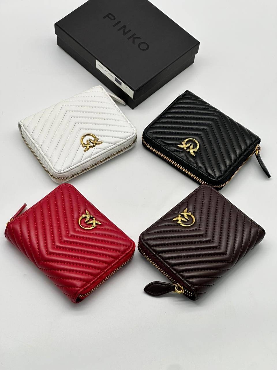 кошелек pinko,кожаный кошелек pinko,кошелек pinko черный,кошелек пинко женский,женские кошельки