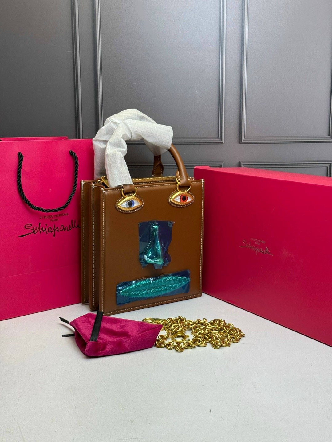 сумка-тоут schiaparelli,сумка schiaparelli,женская сумка schiaparelli,брендовая женская сумка,сумка