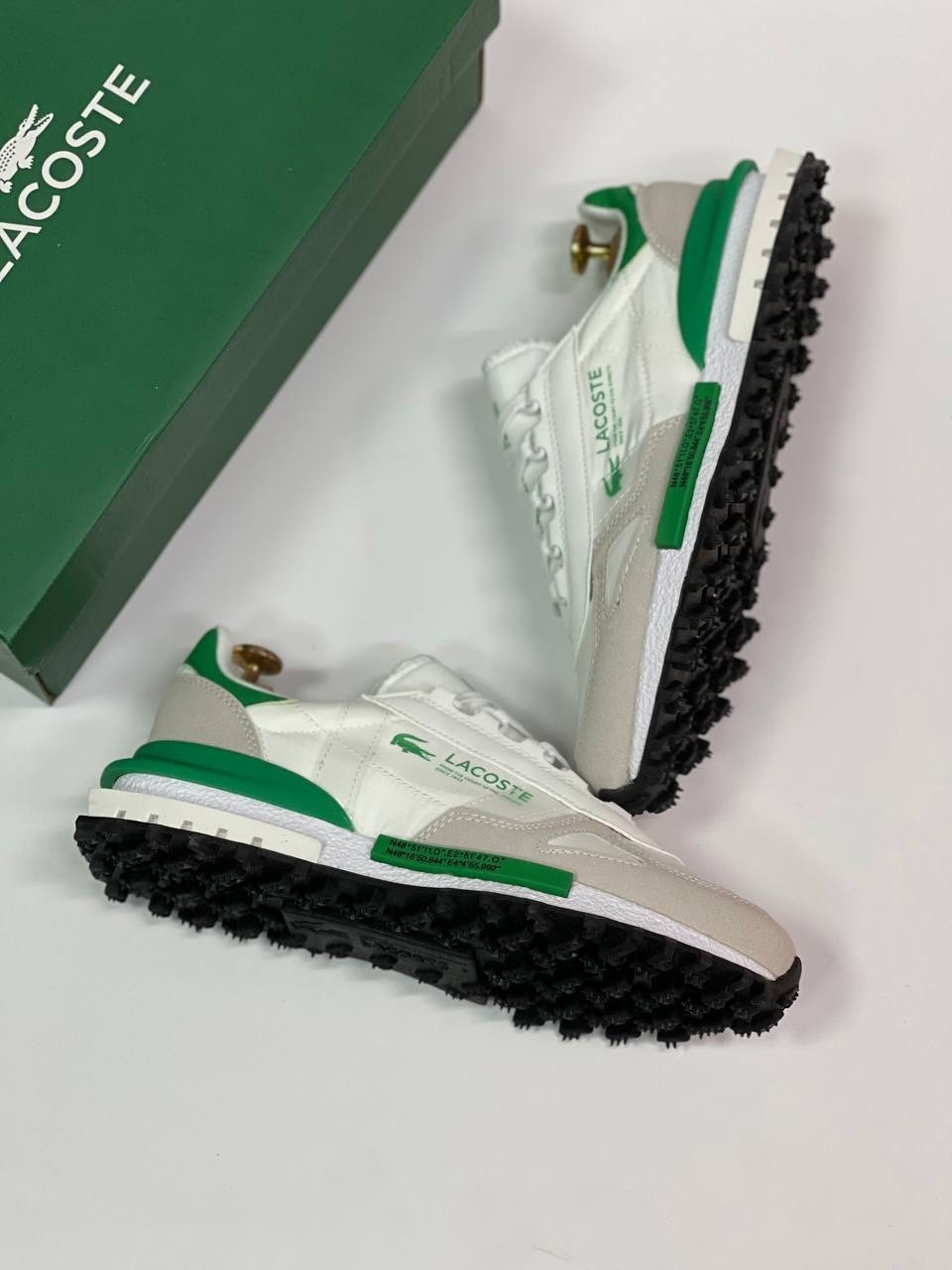 кроссовки lacoste мужские,кроссовки lacoste,кроссовки elite active lacoste,кроссовки lacoste elite active бело-зеленого цвета,кроссовки lacoste sport elite active