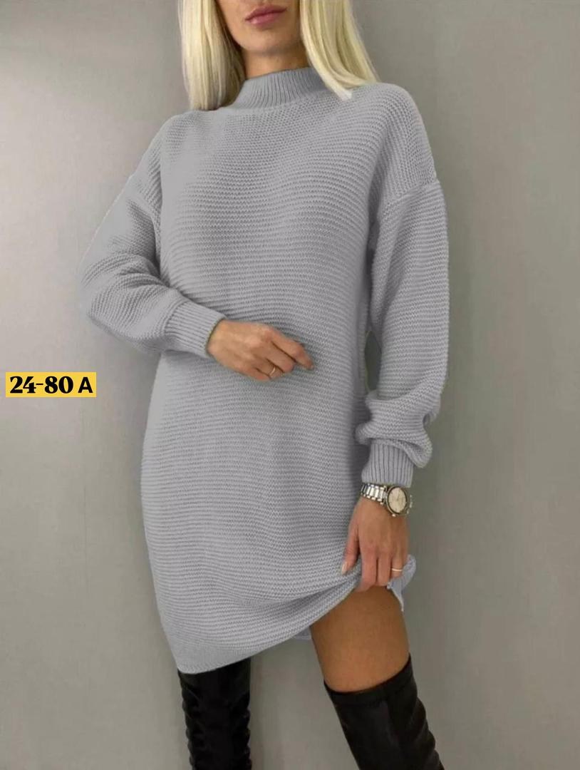вязаное платье туника,платье вязаное,теплое вязаное платье - туника оверсайз abl&pom,свитер платье,туника женская