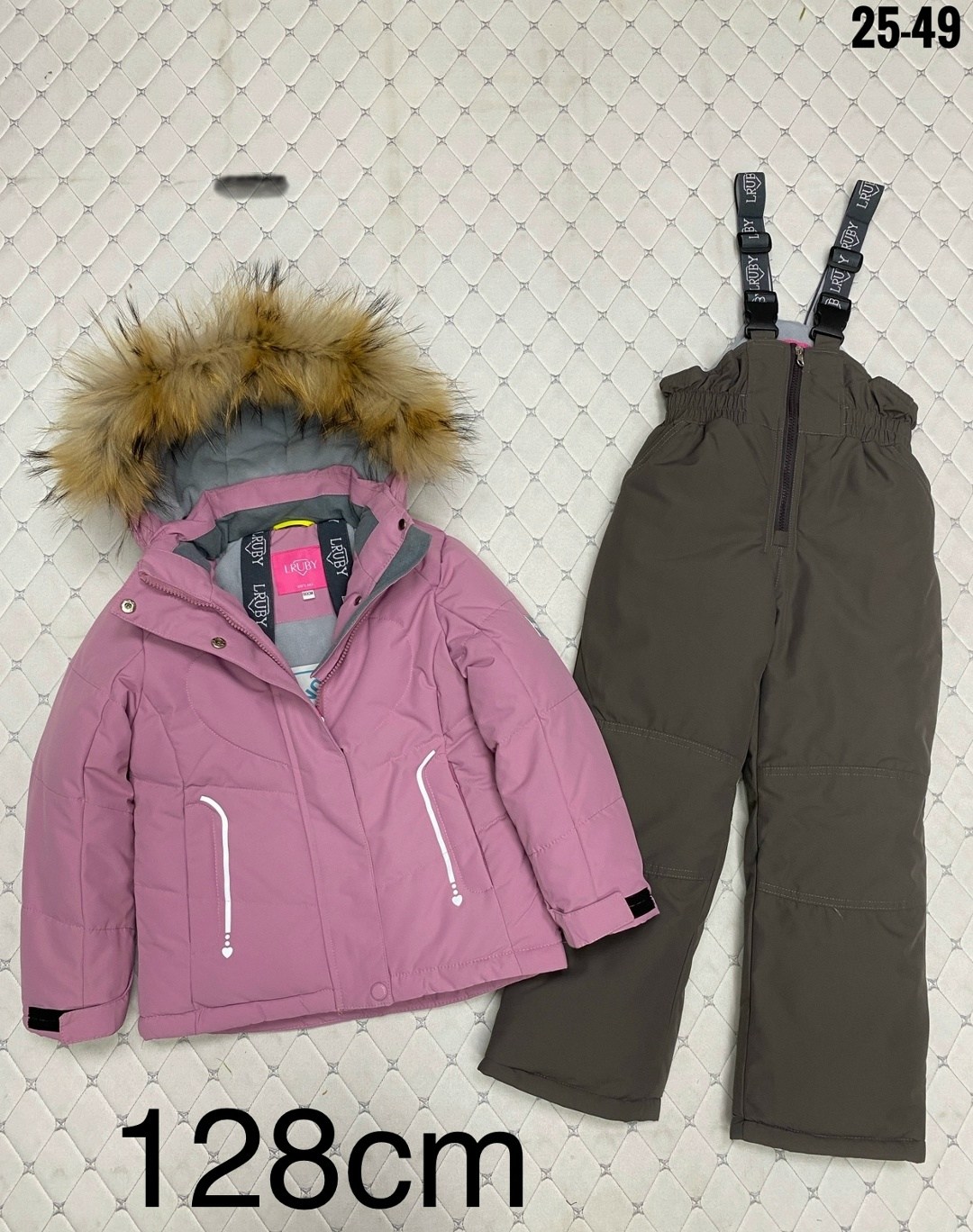 зимняя одежда для девочек,зимние комплекты для девочек,зимние костюмы для девочек,фиолетовый зимний костюм для девочки d100,зимний костюм