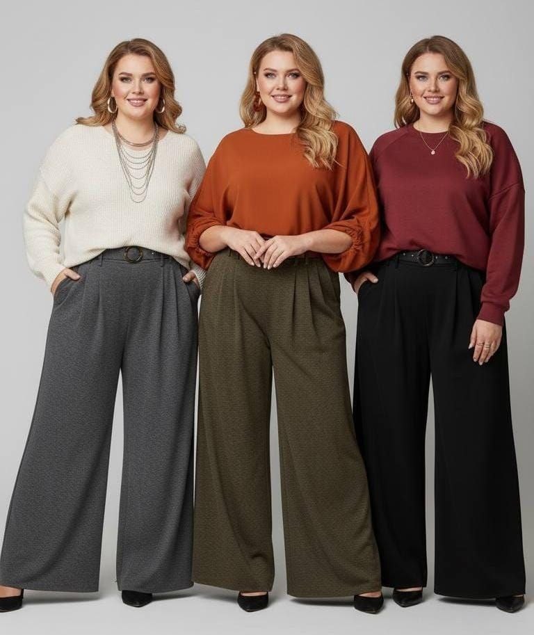 брюки палаццо,брюки для полных женщин,джемпер повседневный,классические брюки,женские джемпера