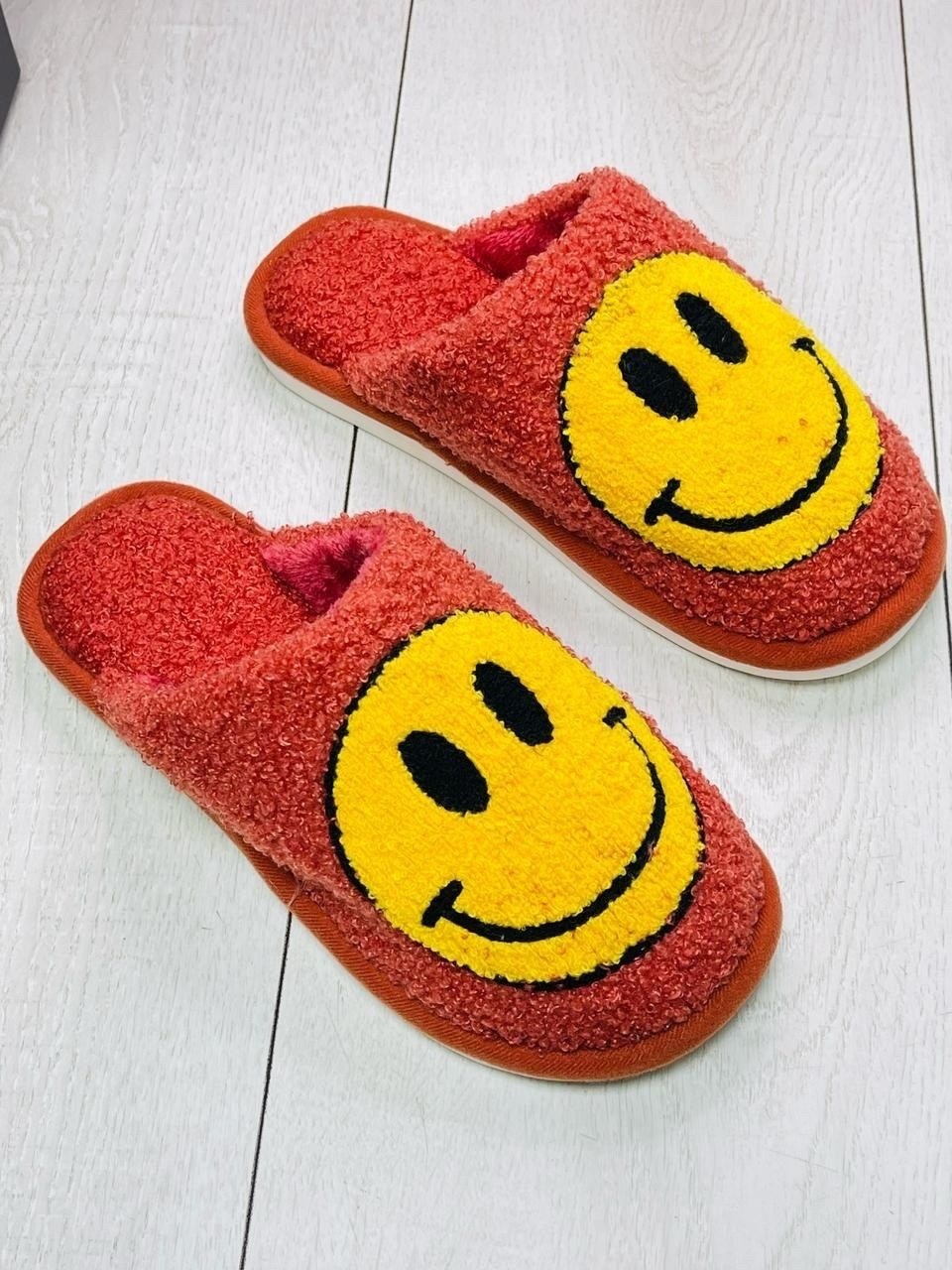 тапочки смайлики,домашние тапочки,теплые домашние тапочки,тапки смайлы,теплые тапочки