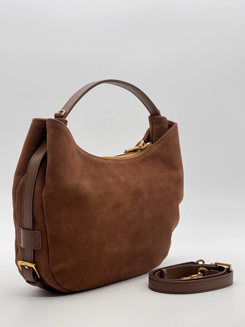 женская замшевая сумка yves saint laurent 37x29 см,кожаная сумка-хобо le 5 à 7 saint laurent коричневый,женская замшевая сумка saint laurent коричневая,yves saint laurent сумка замшевая,замшевая сумка