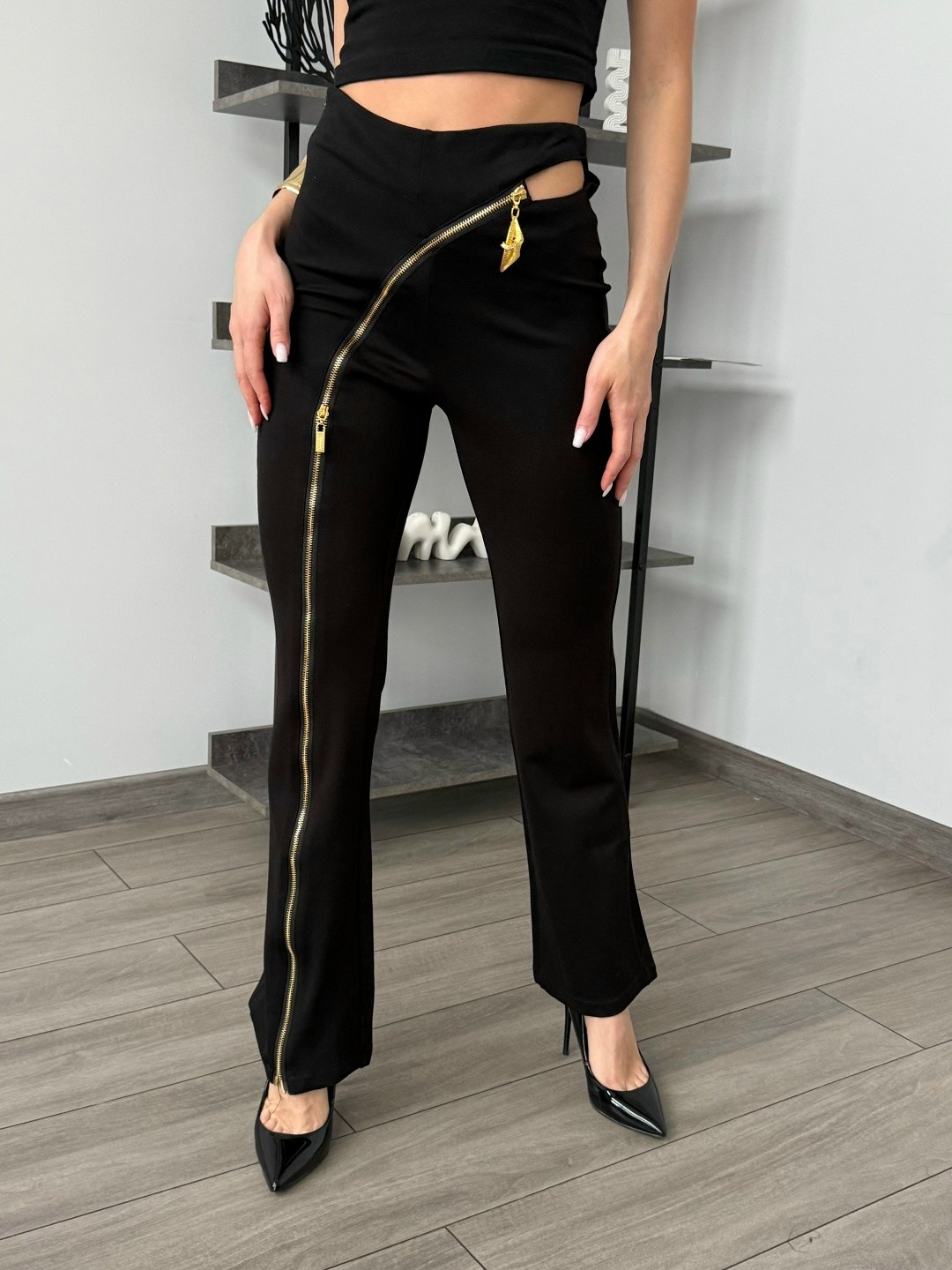 брюки с завязками,женские брюки,palazzo pantolon,брюки с разрезам,брюки палаццо